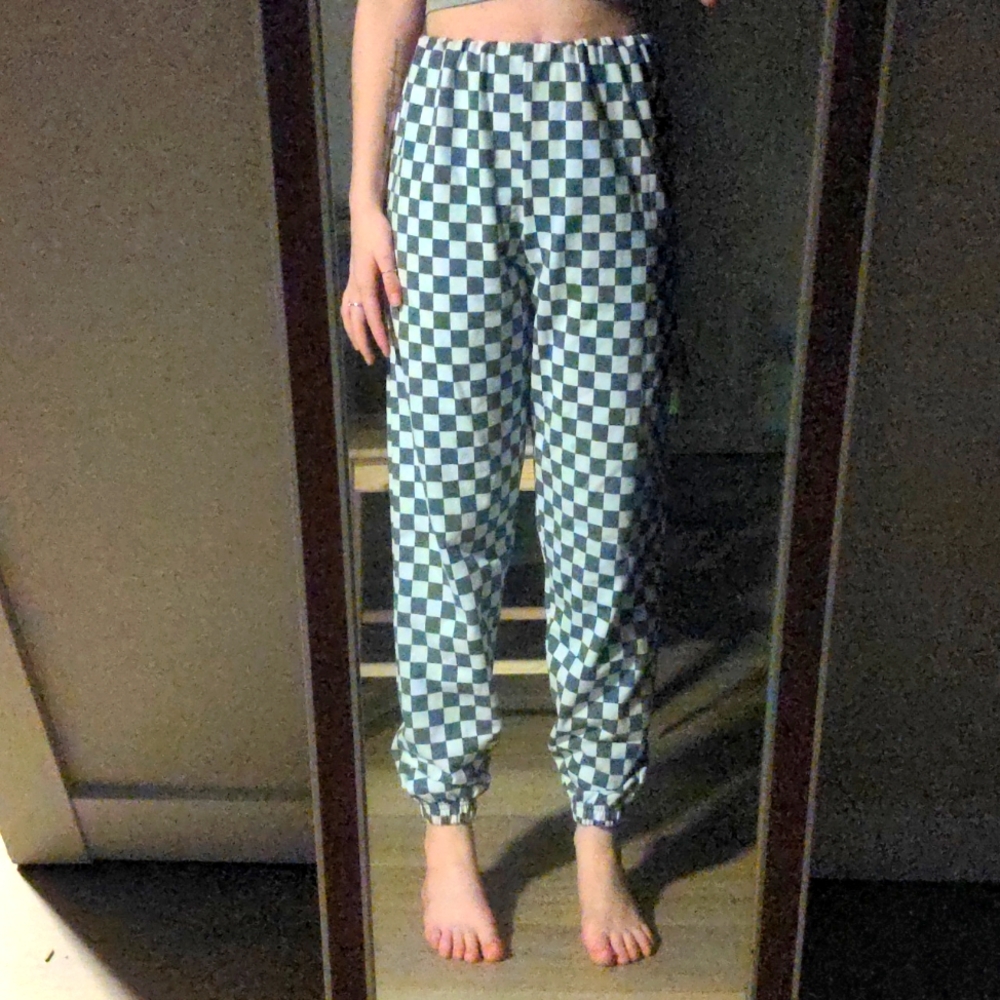 Checkered Joggers